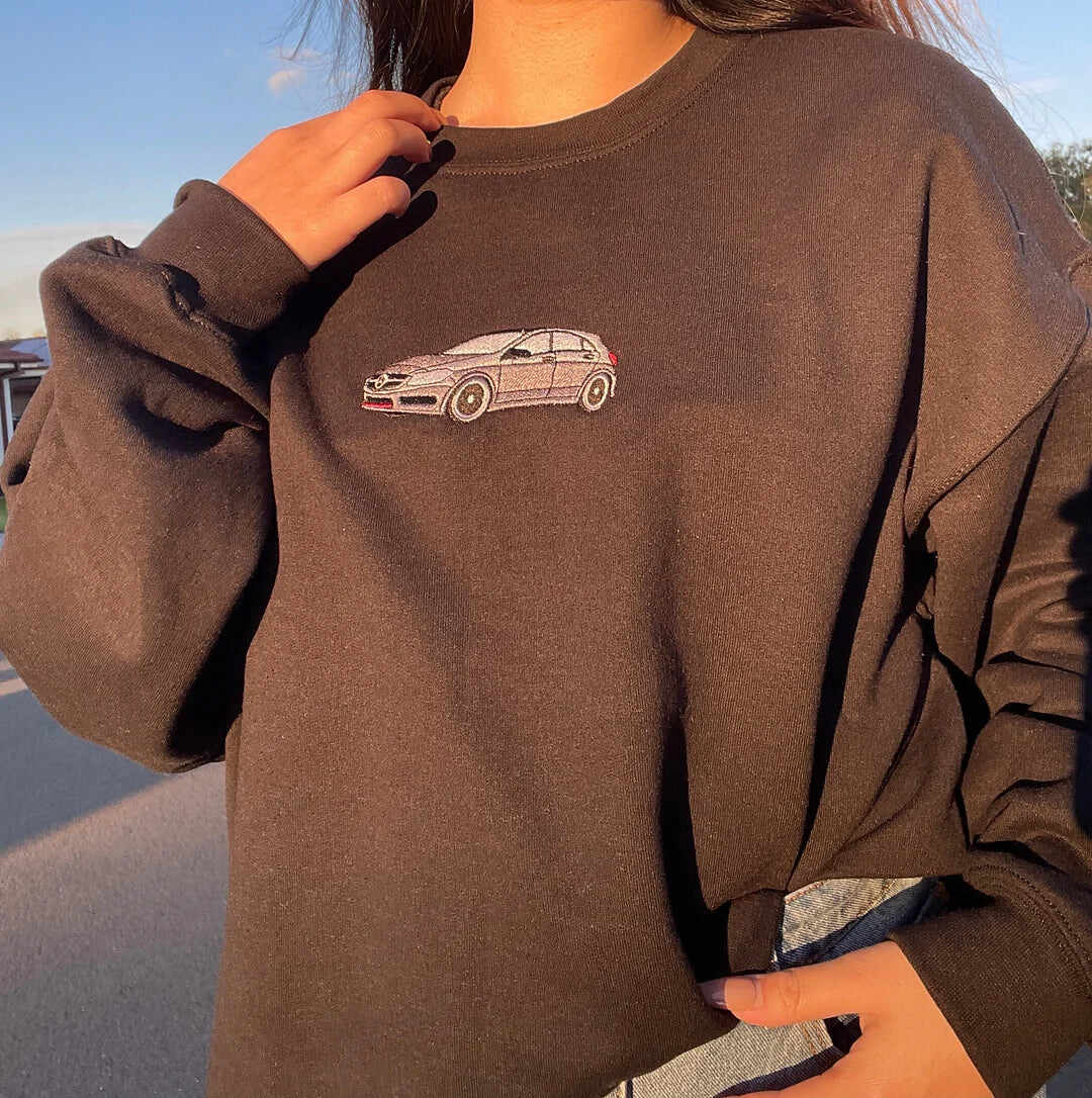 Gifts For Car Lover Custom Embroidered Car Hoodie