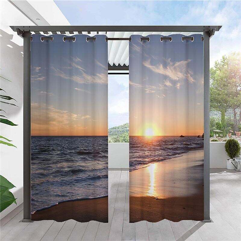 Waterproof Outdoor Curtain Privacy