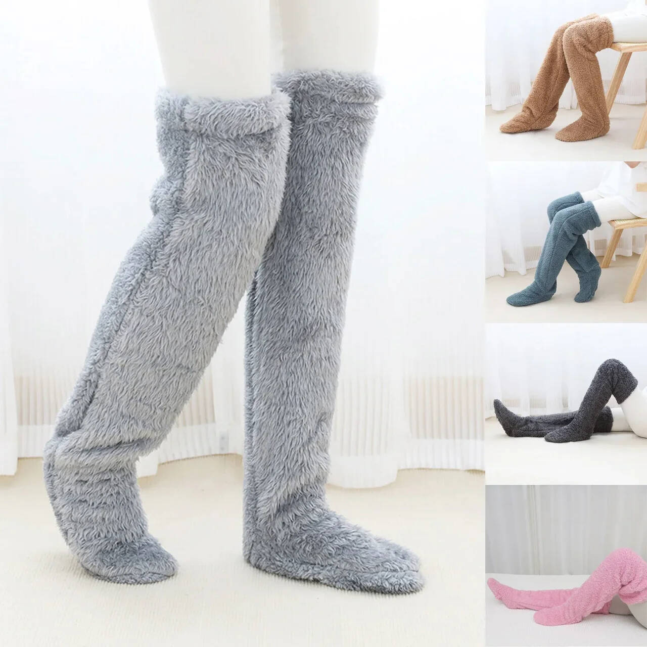 Early Christmas Sale  PlushWarmth Long Socks