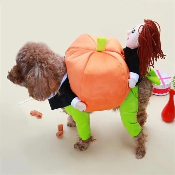 🎃Halloween Special 49% OFF🎃Dog & Cat Pumpkin Halloween Costume(BUY 2 GET FREE SHIPPING）