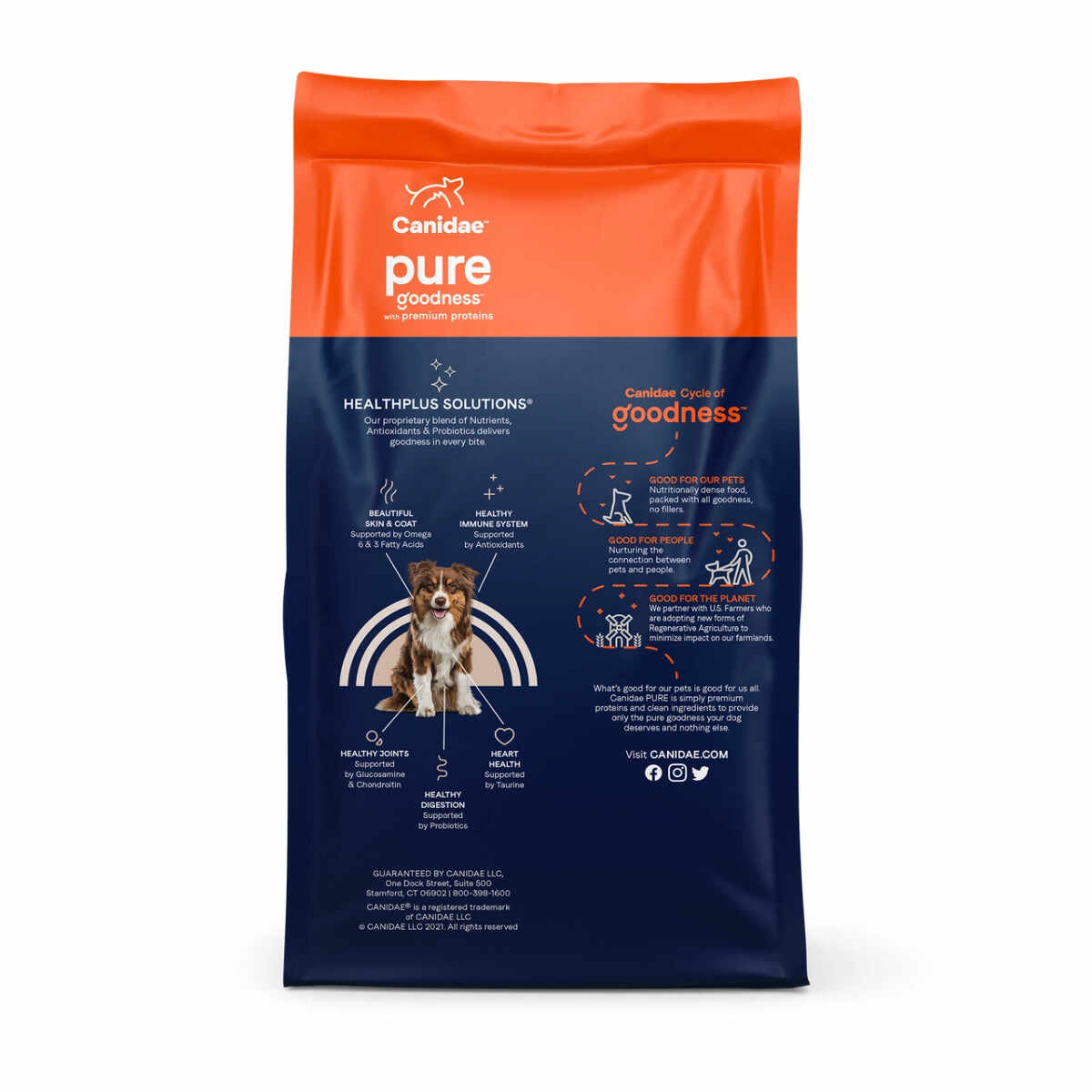 Canidae PURE Grain Free Dry Dog Food - Lamb & Pea