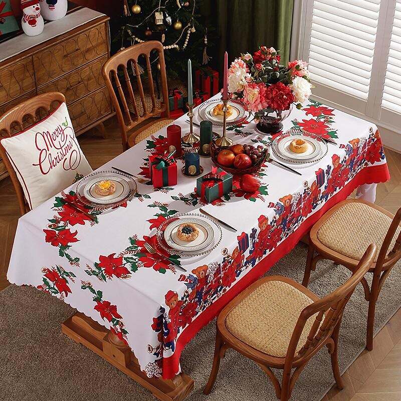 Christmas Decoration Rectangle Tablecloth