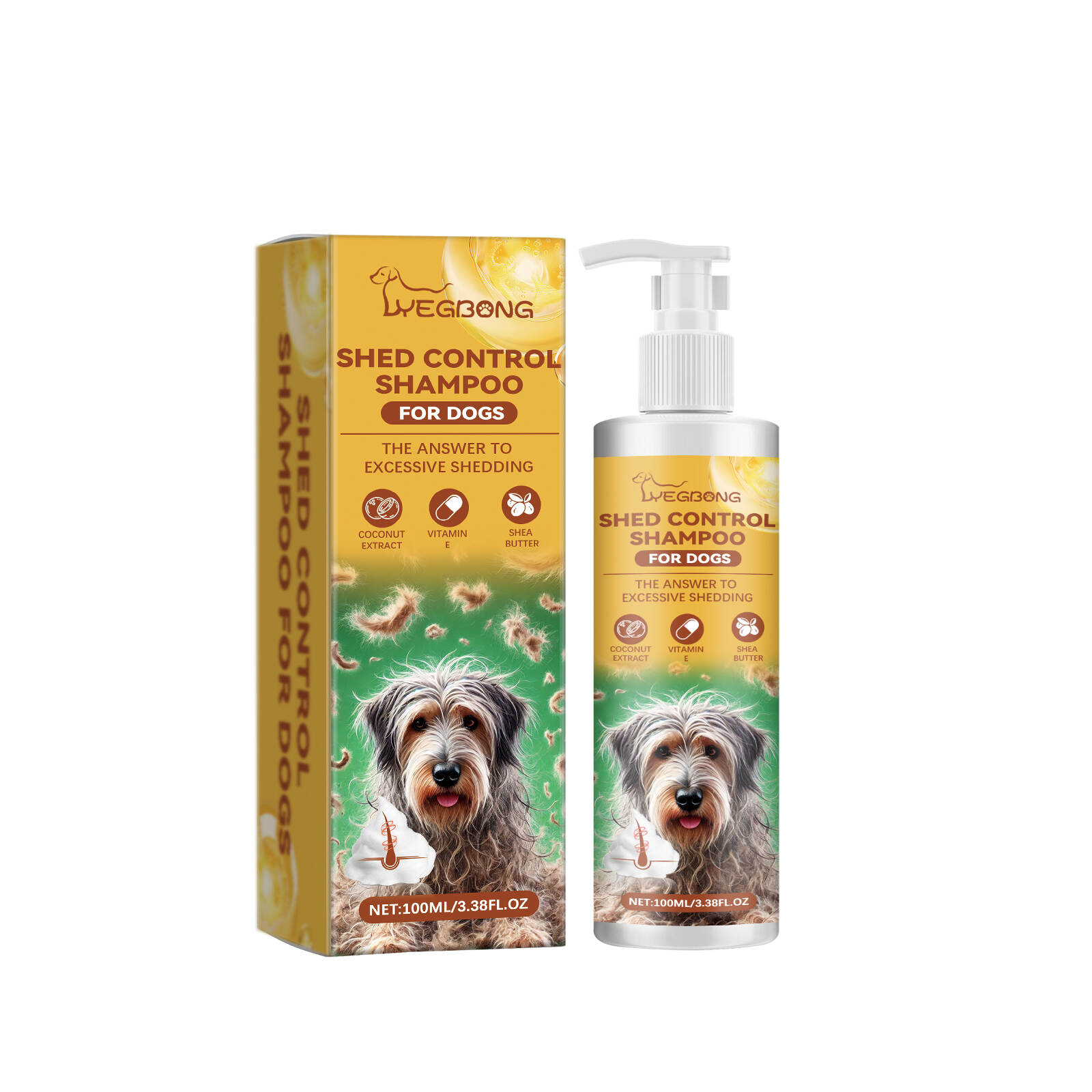 Shed Control Shampoo For Dogs