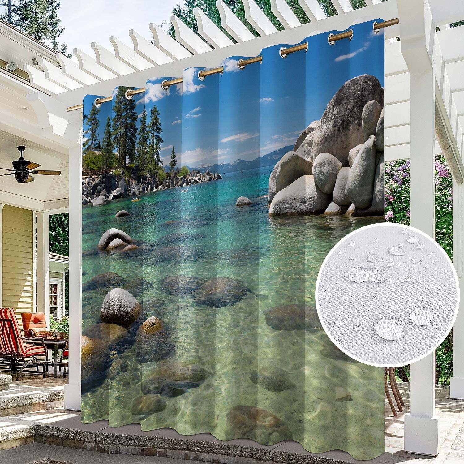 Waterproof Outdoor Curtain Privacy