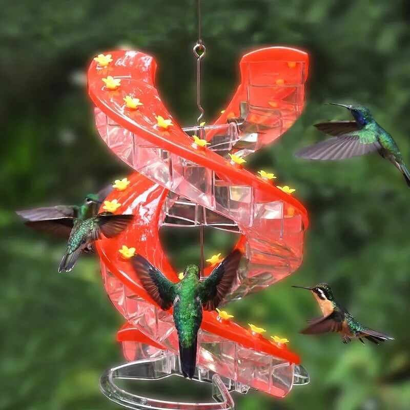 Last Day Promotion 50% - DNA Helix 32-Port Hummingbird Feeder