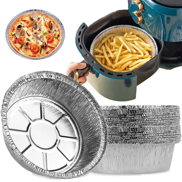 (🌲Early Christmas Sale- SAVE 48% OFF)50 Pcs Set Reusable Aluminum Foil Air Fryer Liners-BUY 2 GET EXTRA 10 % OFF