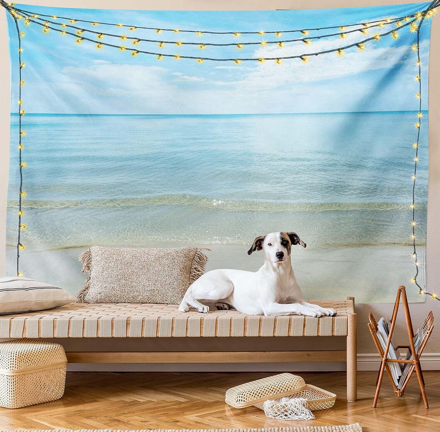 Beach Theme Wall Tapestry Art Decor Photograph Backdrop