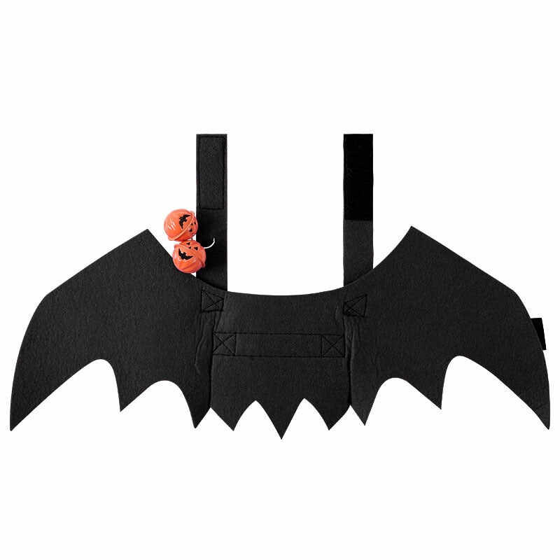 Cat Halloween Costume Bat Wings