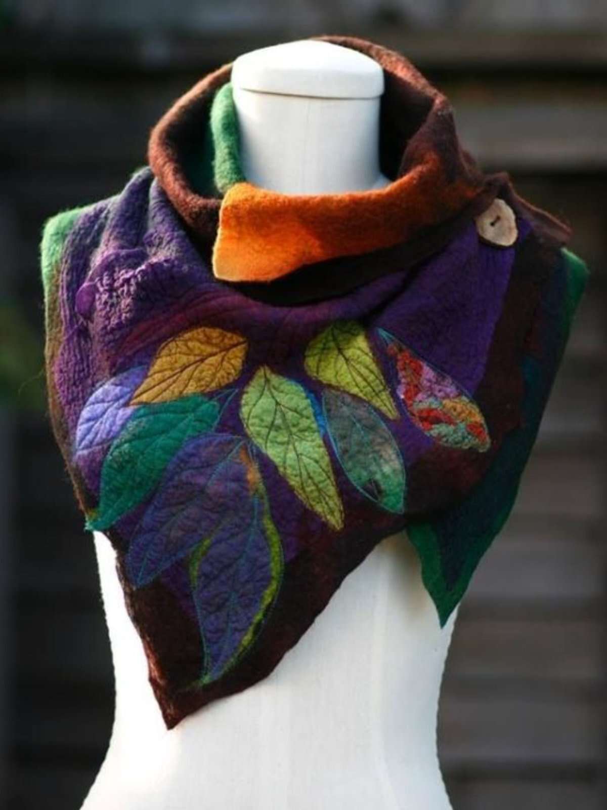 Women Polyester Holiday Scarf  of 5 Colors