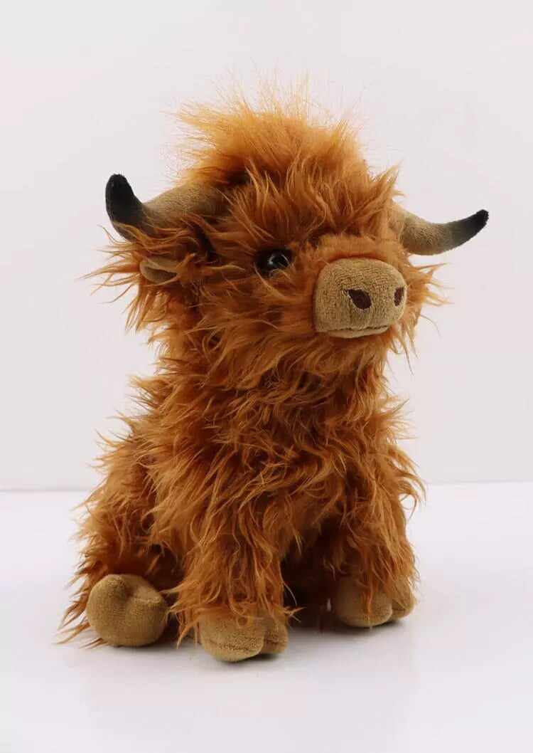 BIG SALE - 50% OFFEco-Friendly Scottish Highland Cow Soft Plush Toy