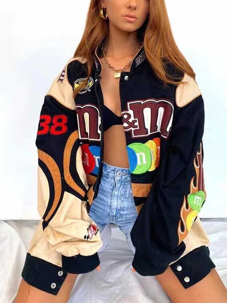 NASCAR Racer Racing M&M Jacket