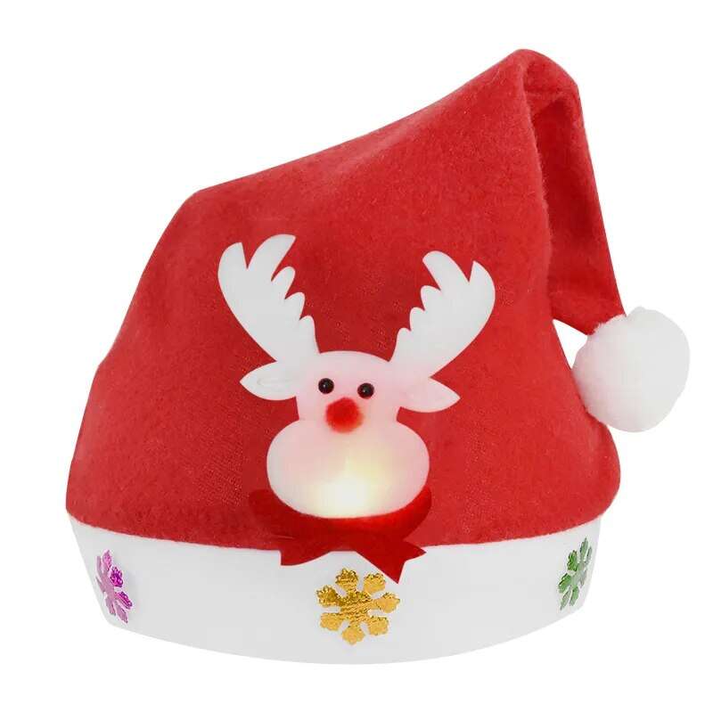 Early Christmas Sale 50% OFFChristmas Theme LED Beanies - Buy 4 Get 1 Free