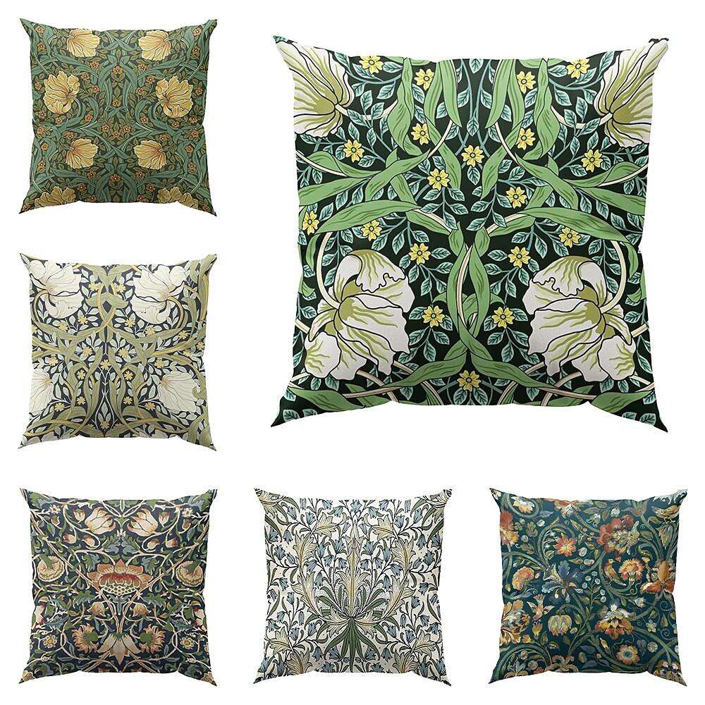 William Morris Double Side Pillow Cover 4PC