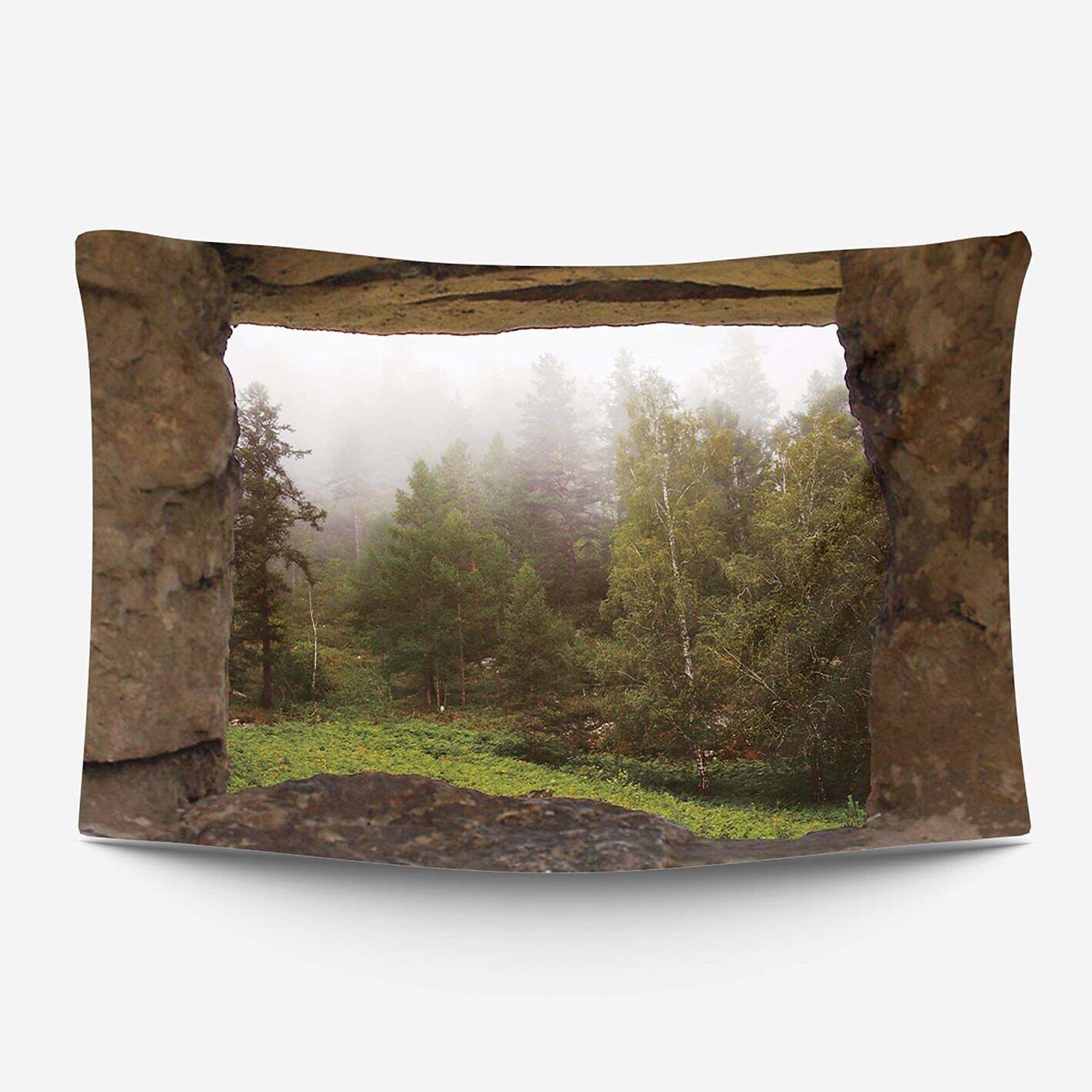 Natural Large Wall Tapestry Cave Art Decor