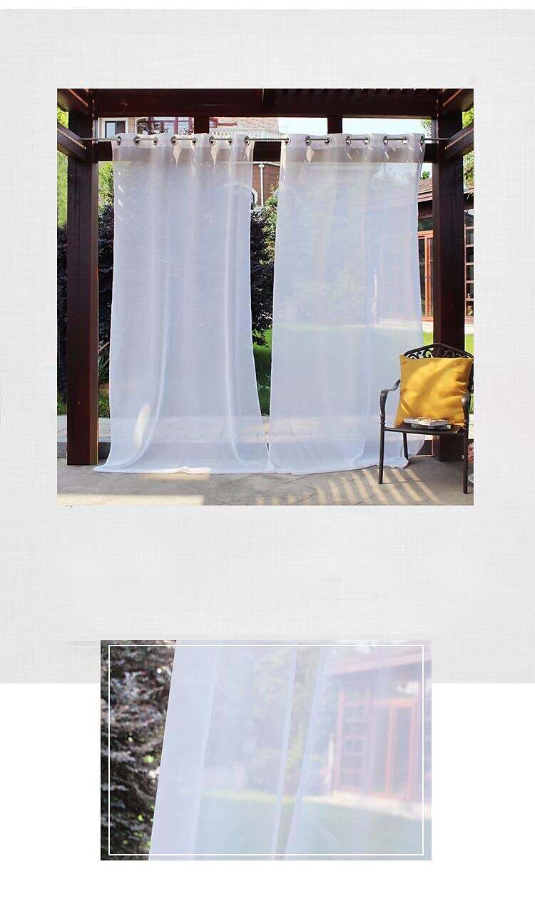 Waterproof Outdoor Curtain Privacy