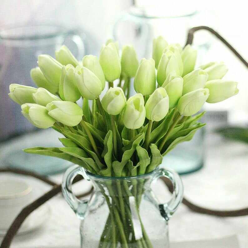 LAST Day Sale-70off-High Quality Artificial Latex Tulips