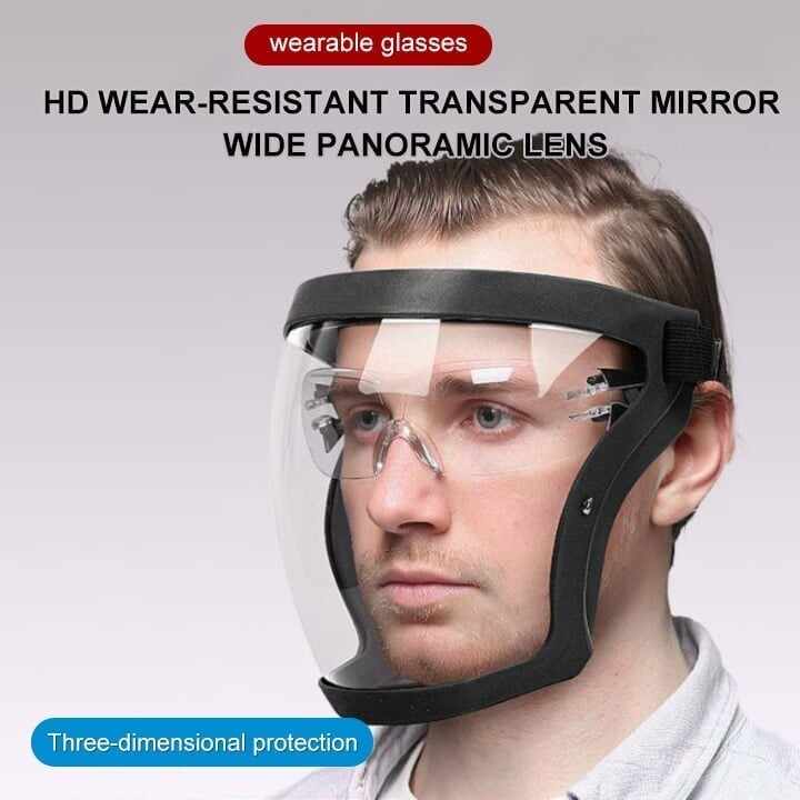 BIG SALE - 50% OFF-Anti-Fog Protective Full Face Shield