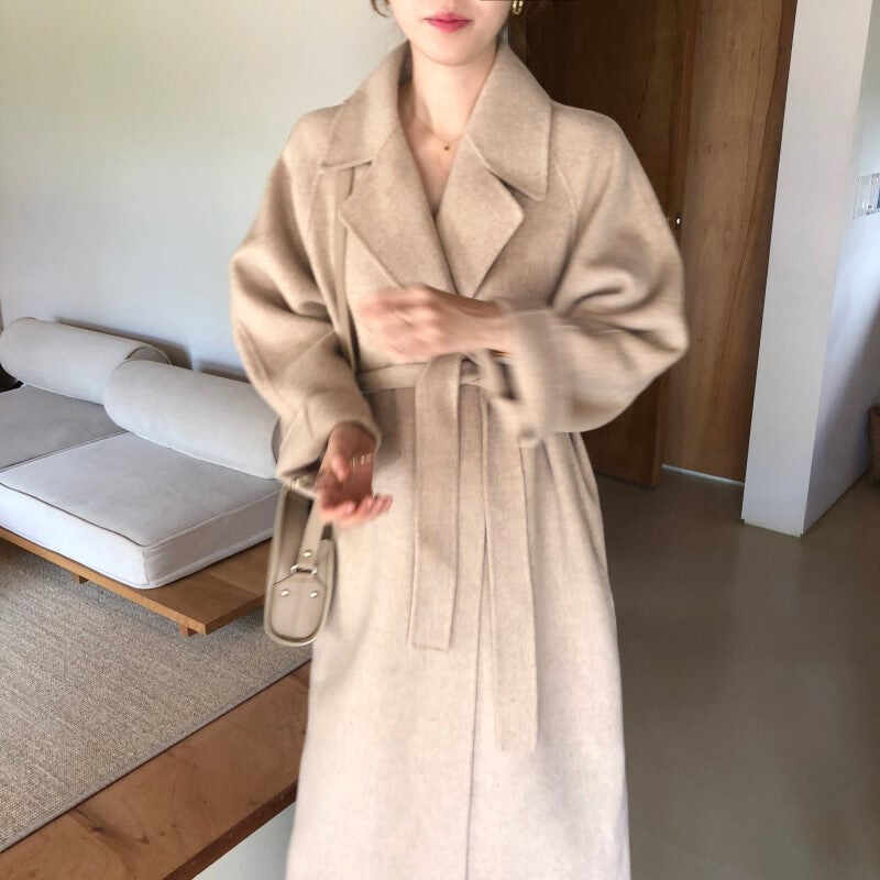 Vintage hand-made cashmere coat