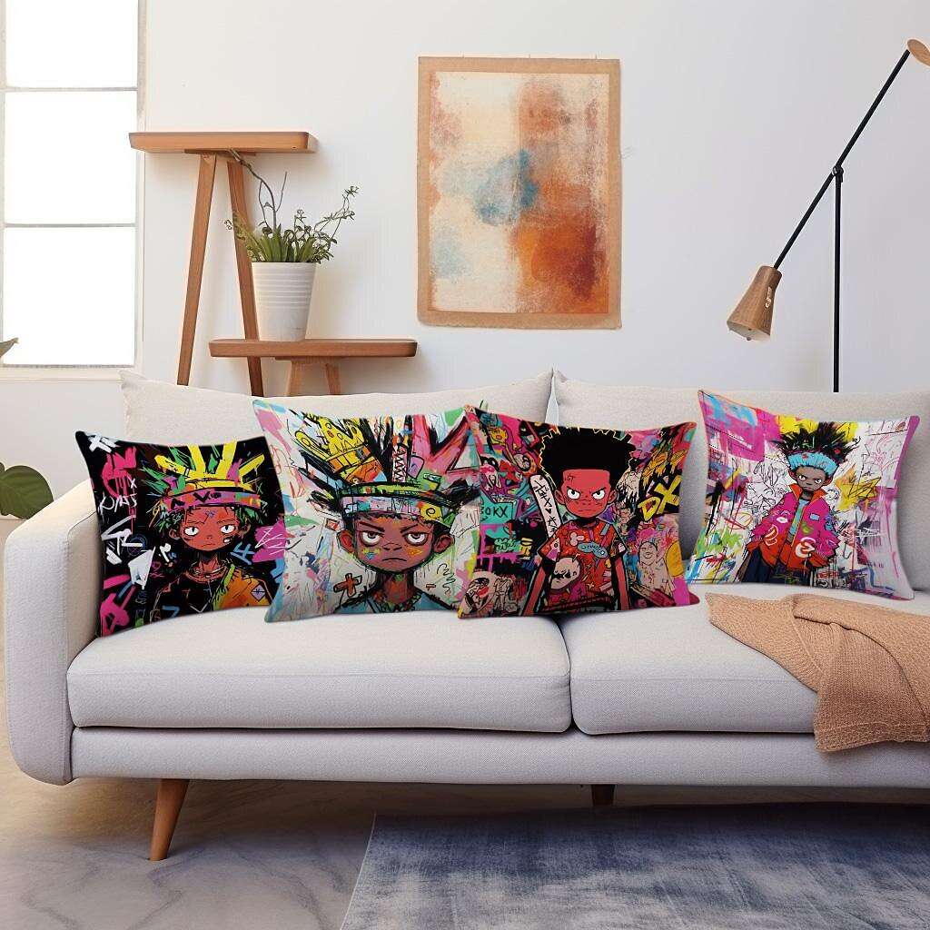 Graffiti Boy Pillow Cover 1PC