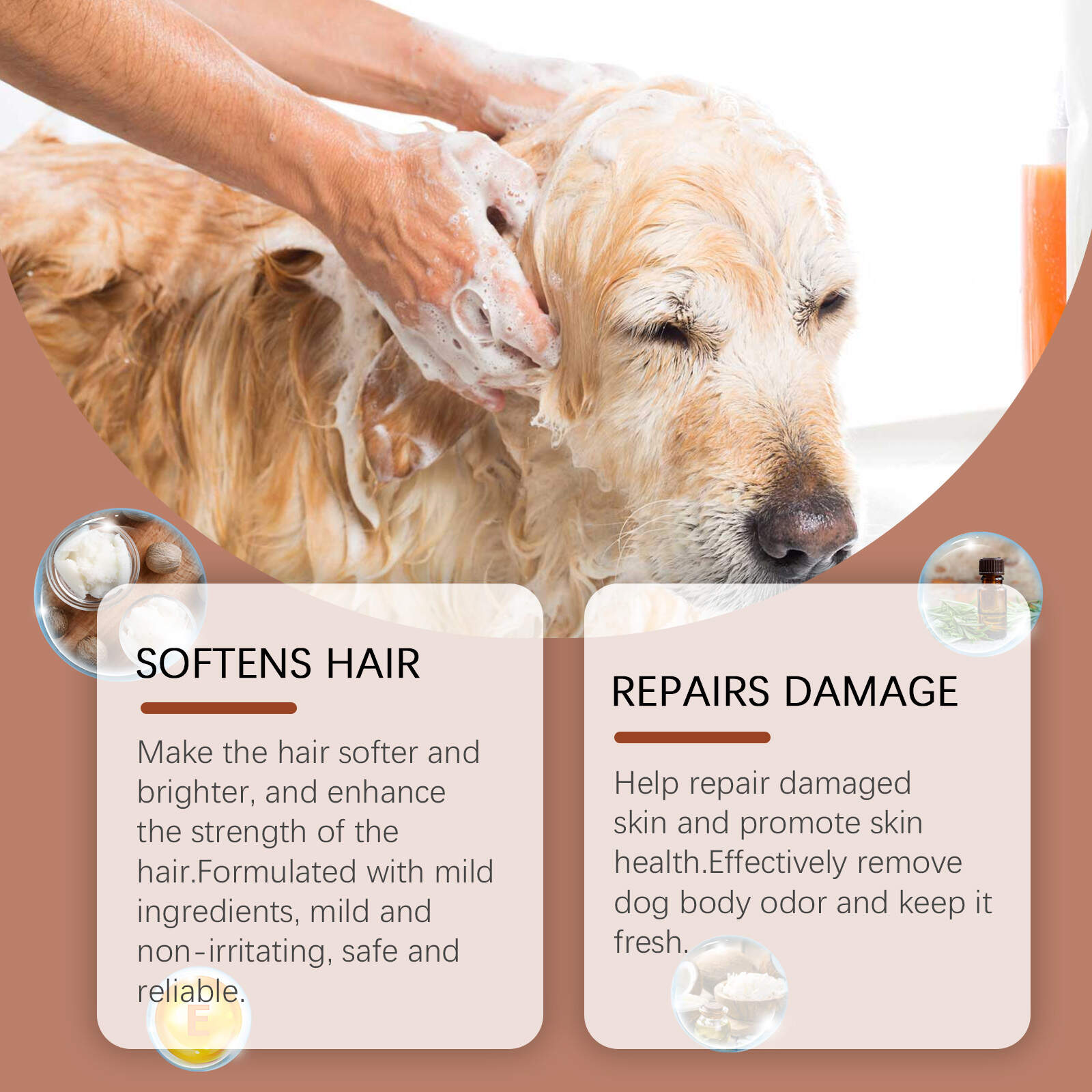 Shed Control Shampoo For Dogs