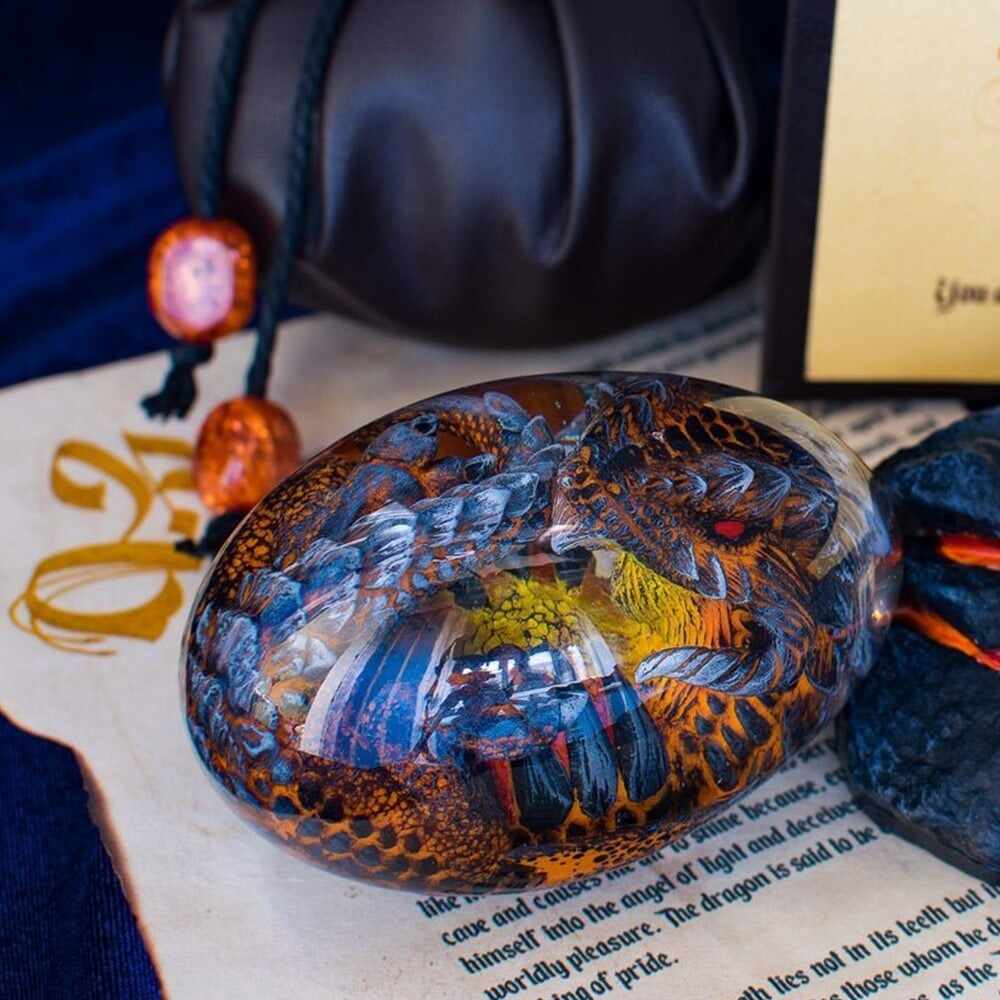 [Hot sale 46% OFF]Lava Dragon Egg-Perfect gift for dragon lovers&Free shipping if you buy two