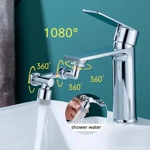 🔥2023 Summer Hot Sale 48% OFF🔥Universal 1080° Swivel Robotic Arm Swivel Extension Faucet Aerator - BUY 3 GET EXTRA 10% OFF & FREE SHIPPING