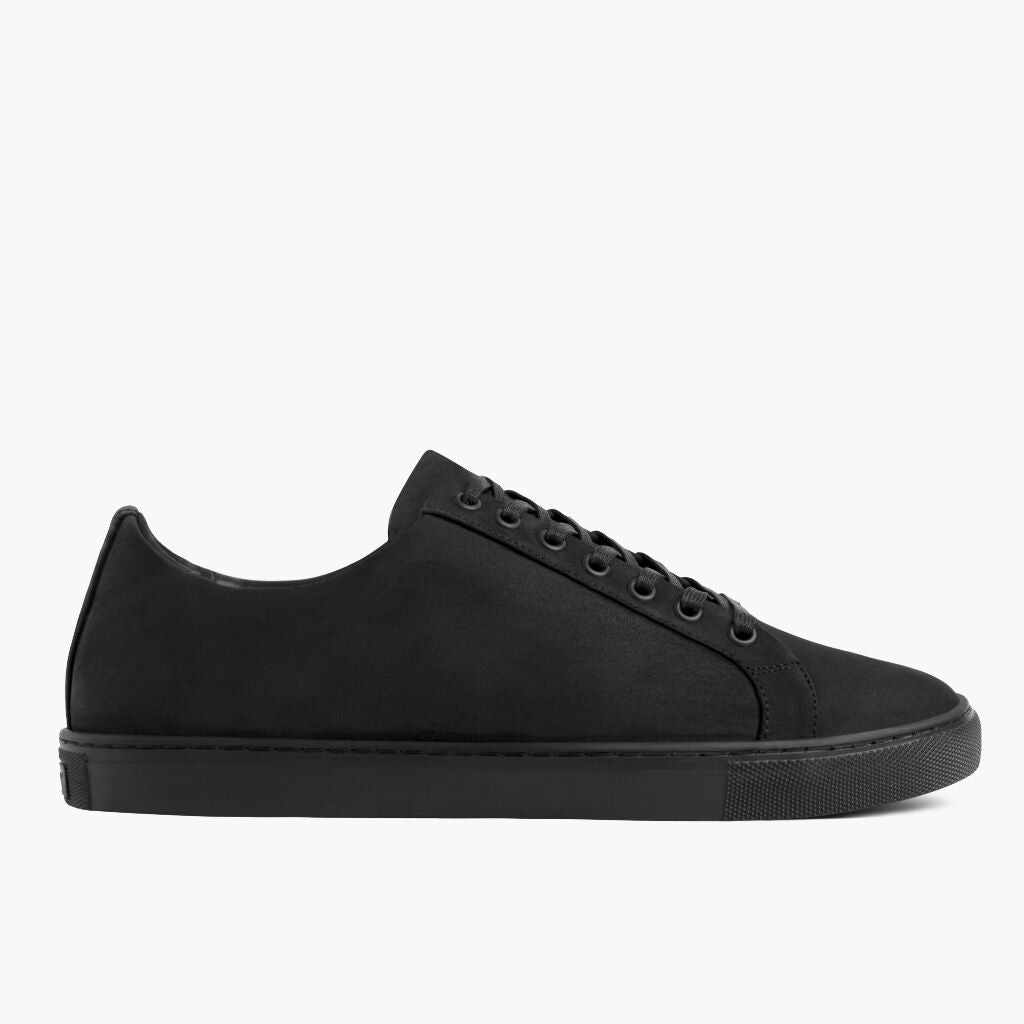 Last day 70% off-Low top black canvas shoes