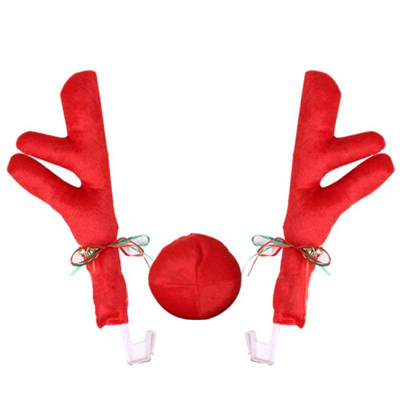 Christmas Car Decorations Reindeer Set