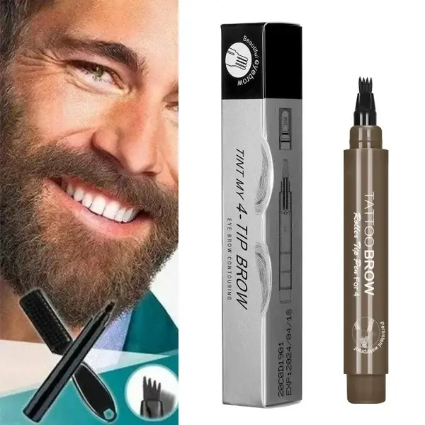 Last Day 49% OFF--Waterproof Beard Filling Pen Kit