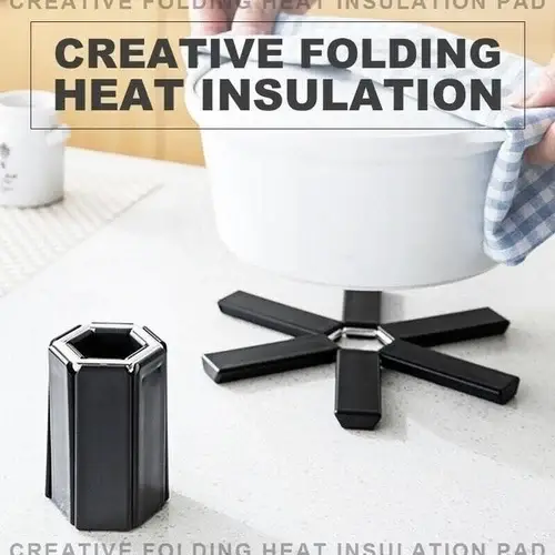 (🎁New Year Special Sale)Creative Folding Heat Insulation Pad, 🔥Buy 3 Get 1 Free