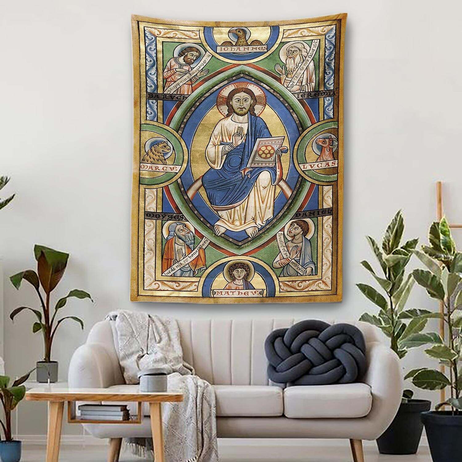 Medieval Wall Tapestry Art Decor