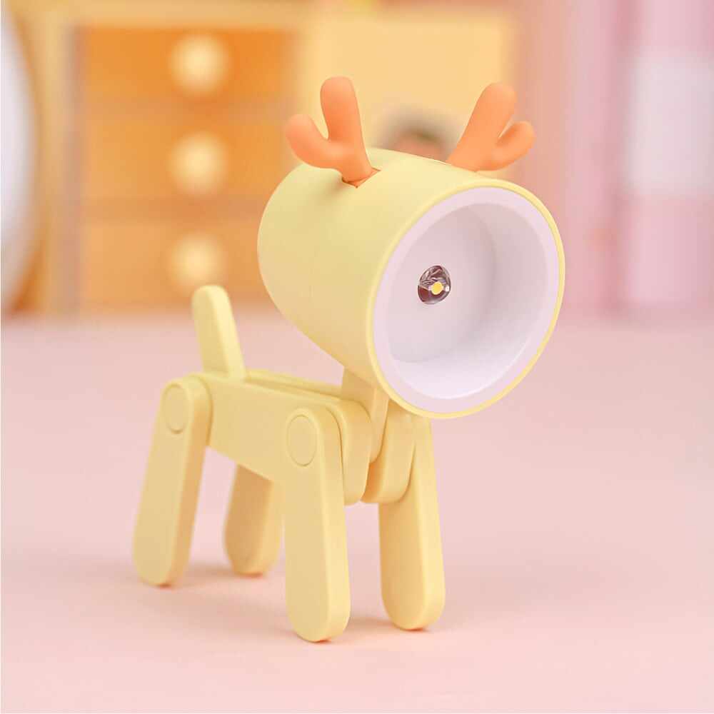 New Creative Gift LED Cute Pet Night Light - Decorative Ornaments Small Mobile Phone Holder