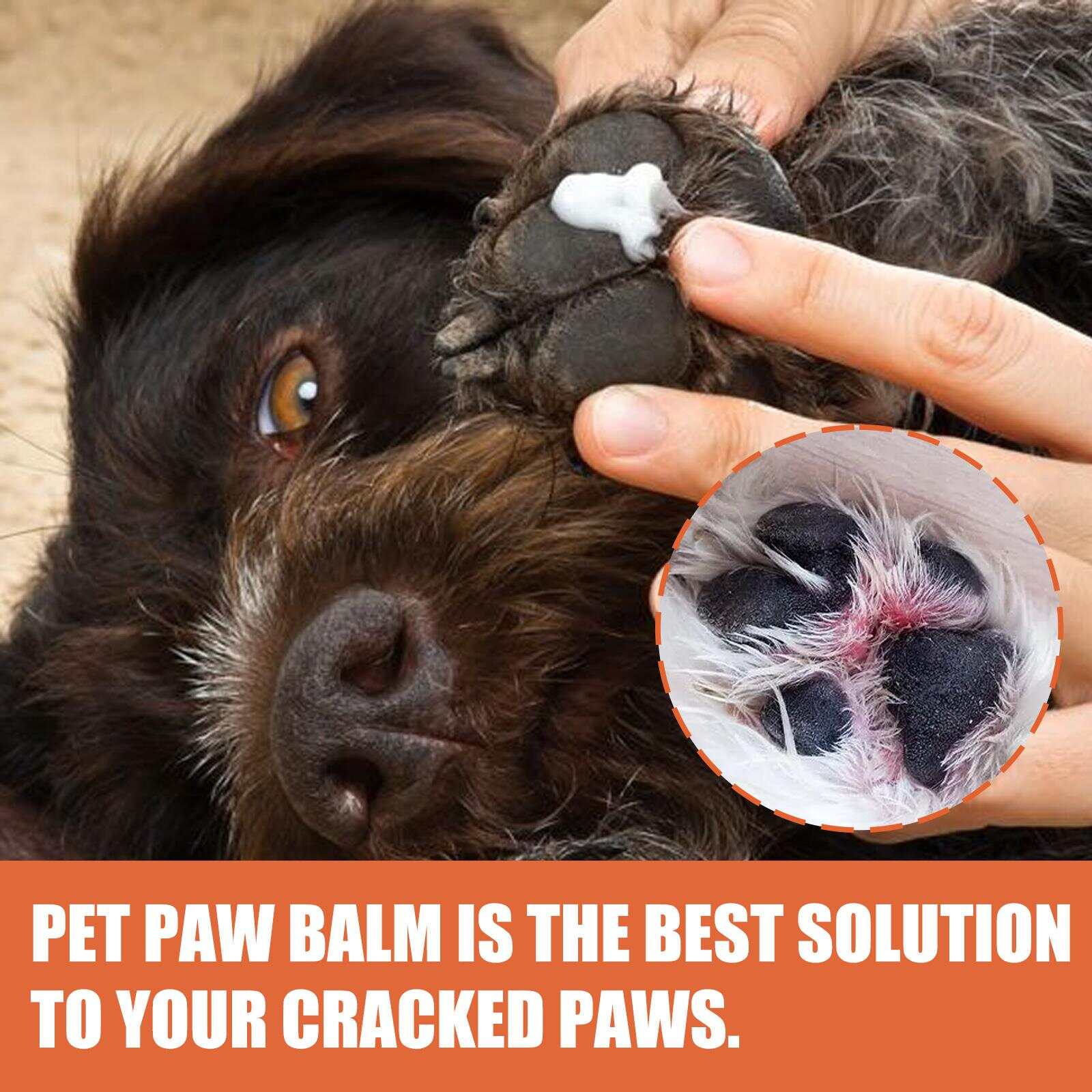 Paw Rescue, Moisturizing Pet Paw Care Cream for Cats and Dogs