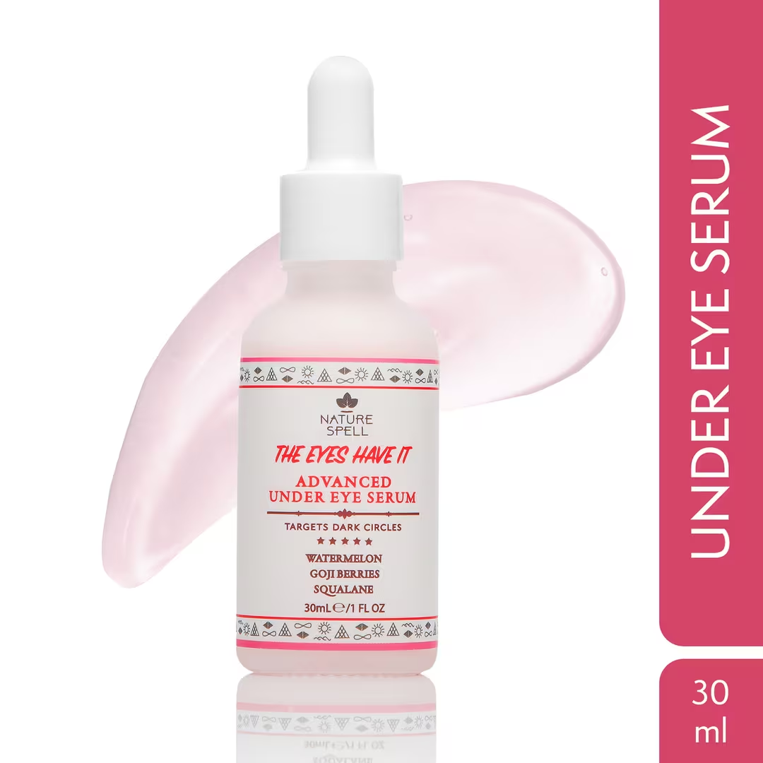 Nature Spell Advanced Under Eye Serum with Watermelon and Goji Berries (30 ml)