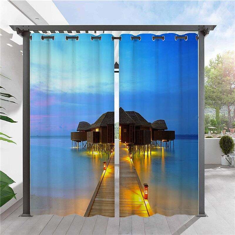 Waterproof Outdoor Curtain Privacy