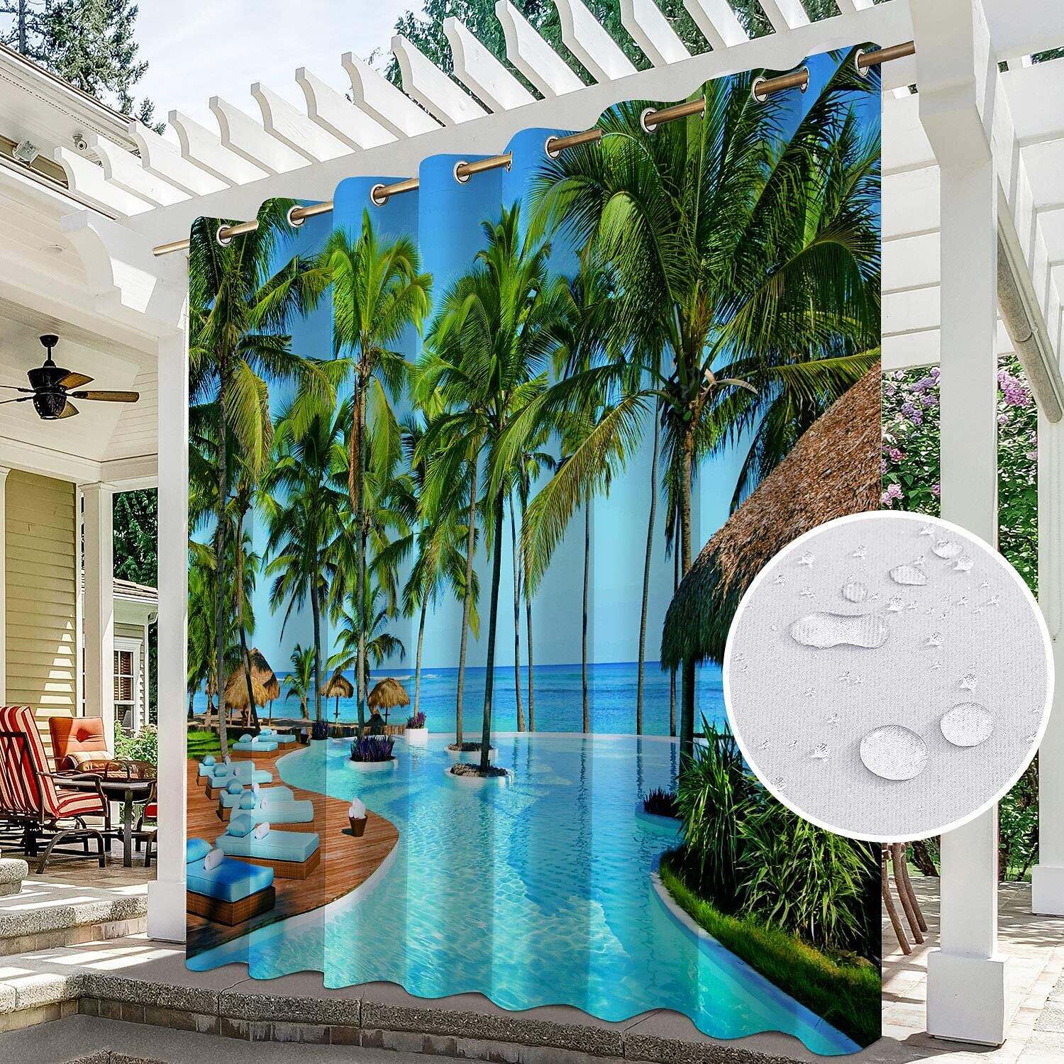 Waterproof Outdoor Curtain Privacy