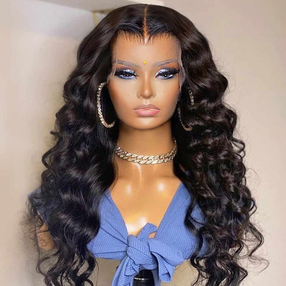 Jemima Loose Deep Wave 13x4 Lace Front Human Hair