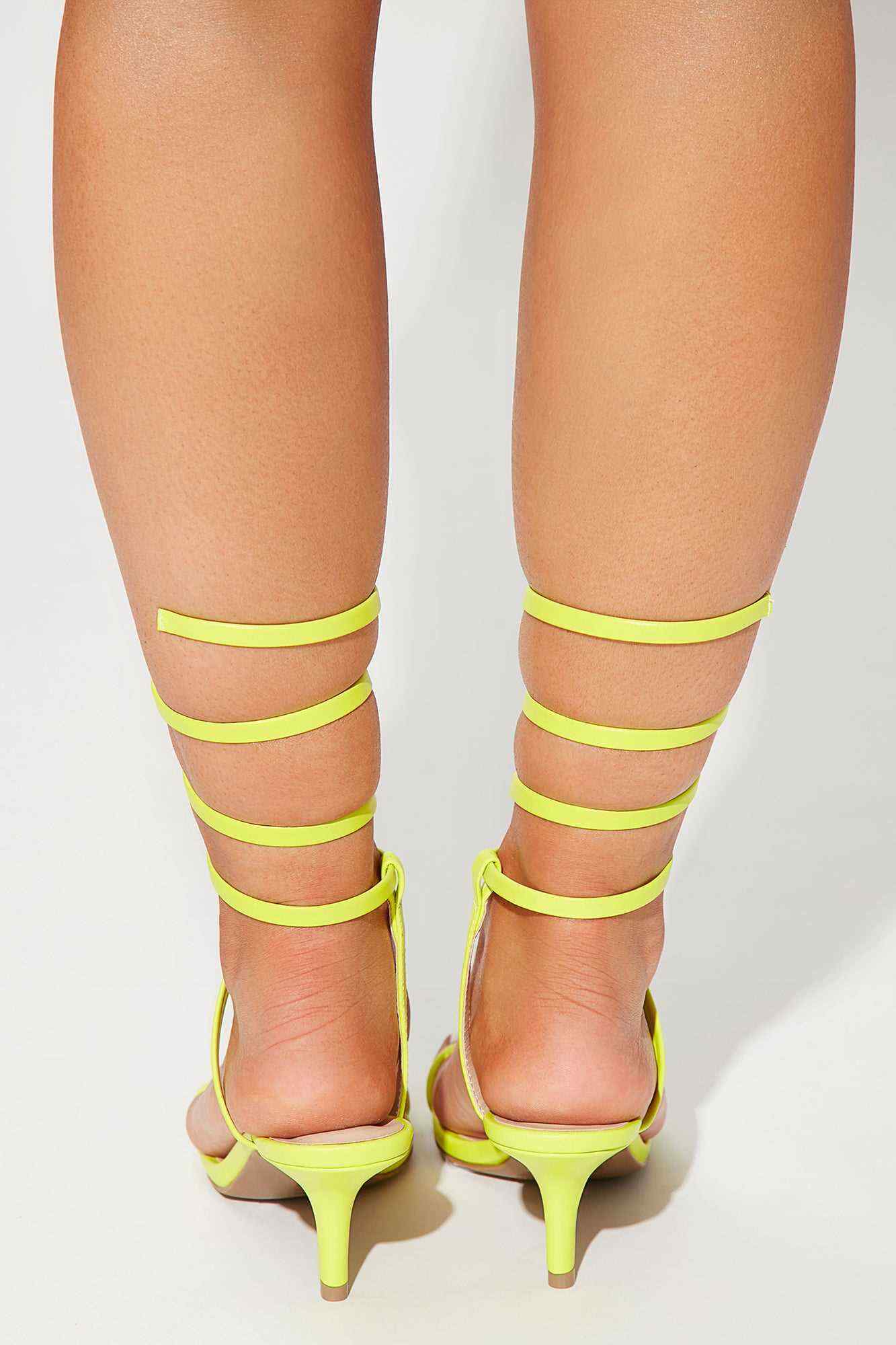 All Time Fav Wrap Up Heels   Lime