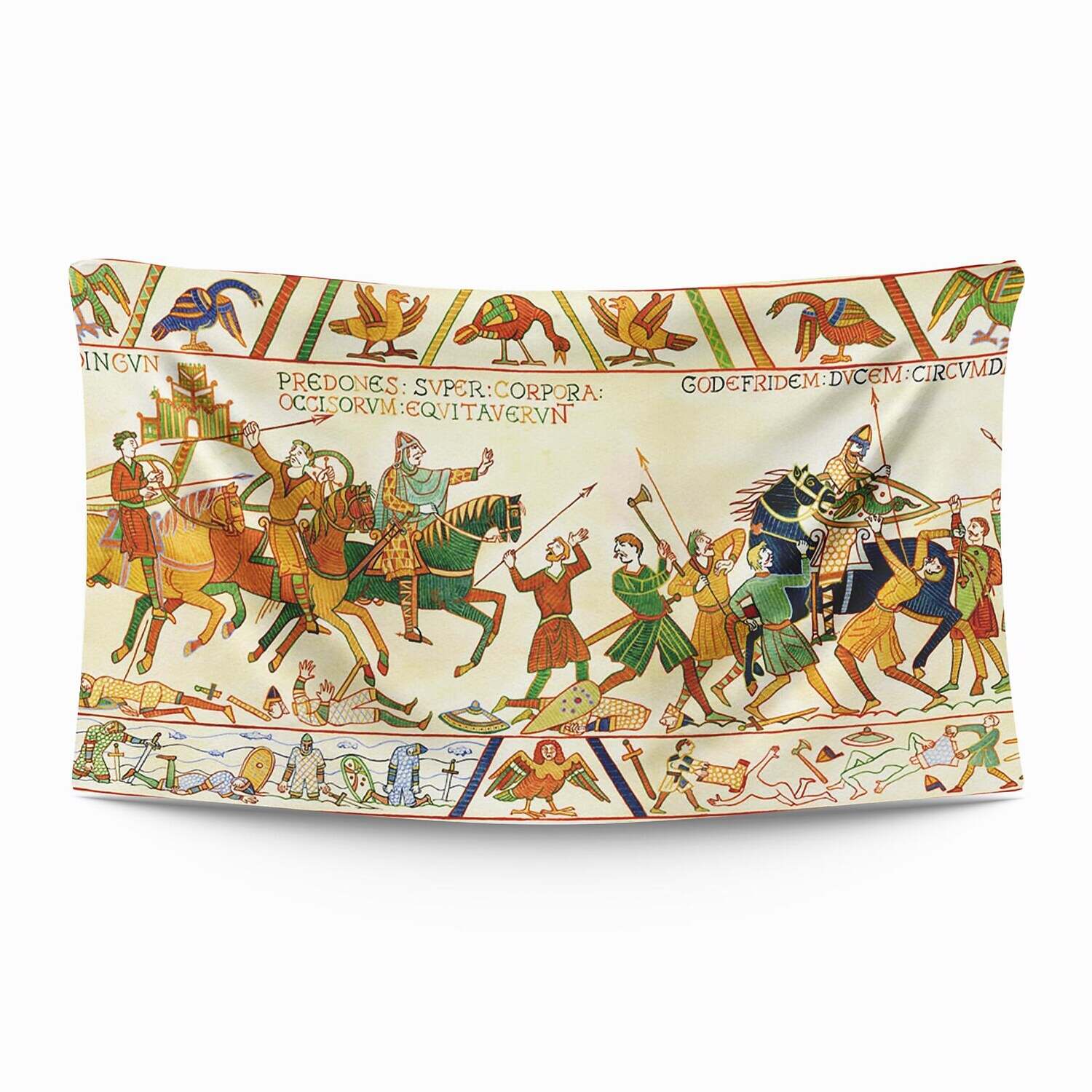 Bayeux Medieval Wall Tapestry Art Decor