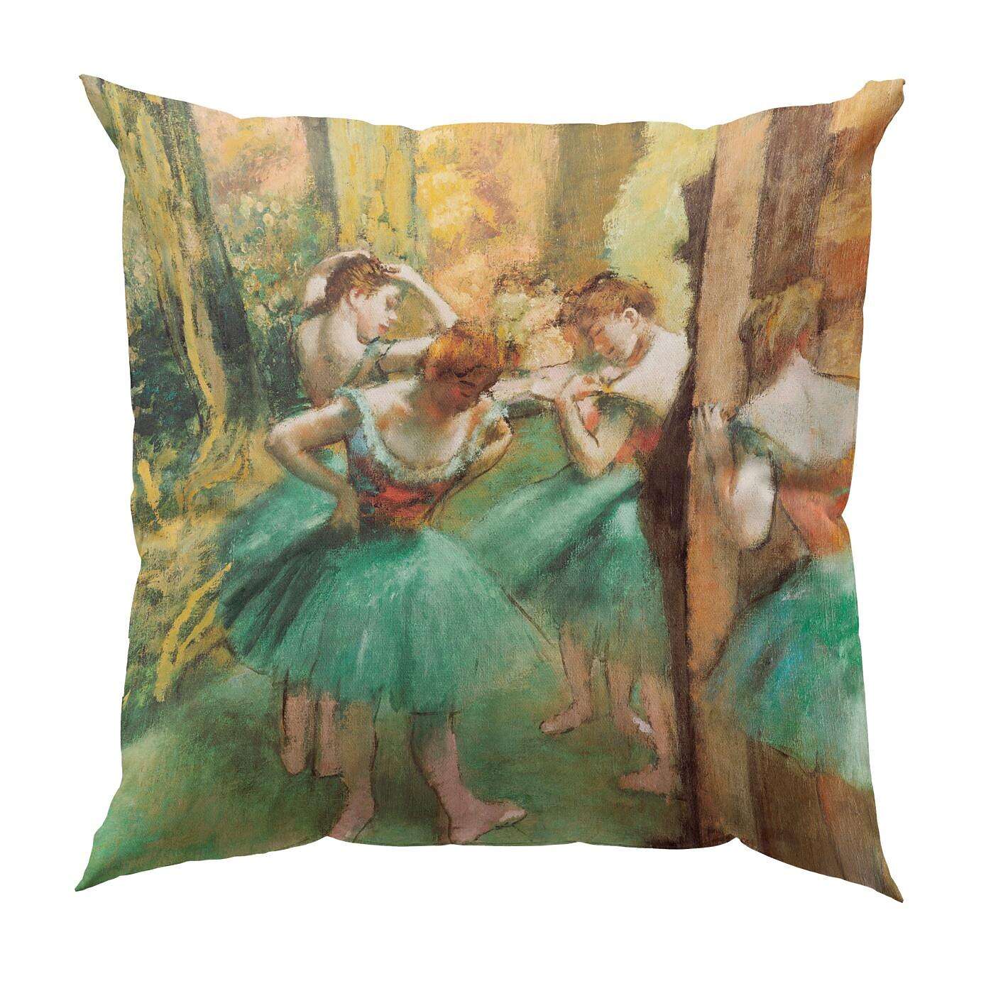 Edgar Degas Painting Double Side Pillow Cover 4PC Ballerina Soft