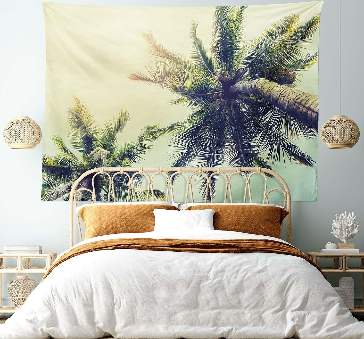 Beach Theme Wall Tapestry Art Decor Photograph Backdrop