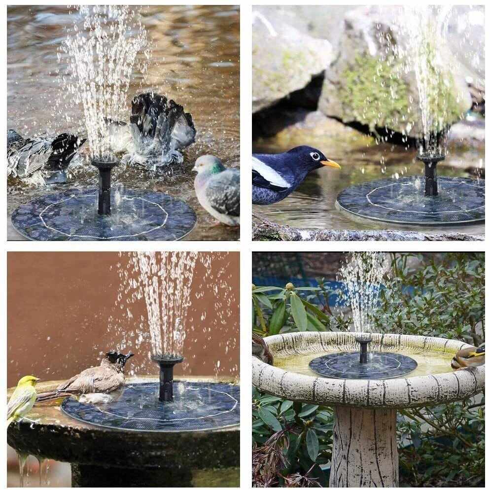 Last Day-75% OFF-Solar-Powered Bird Fountain Kit?