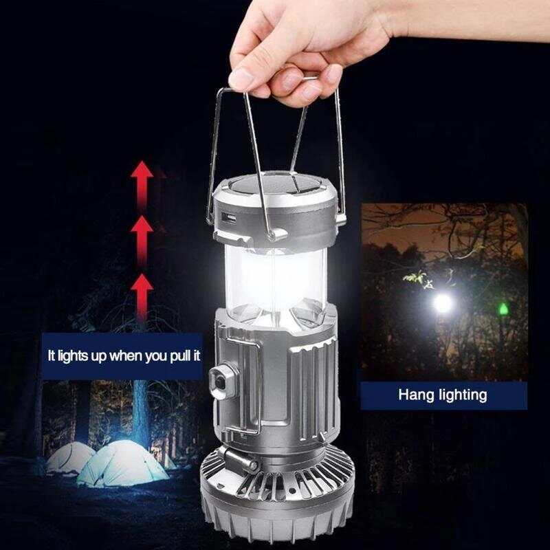 🔥Last Day Promotion -50% OFF🔥6 in 1 Portable Outdoor LED Camping Lantern With Fan