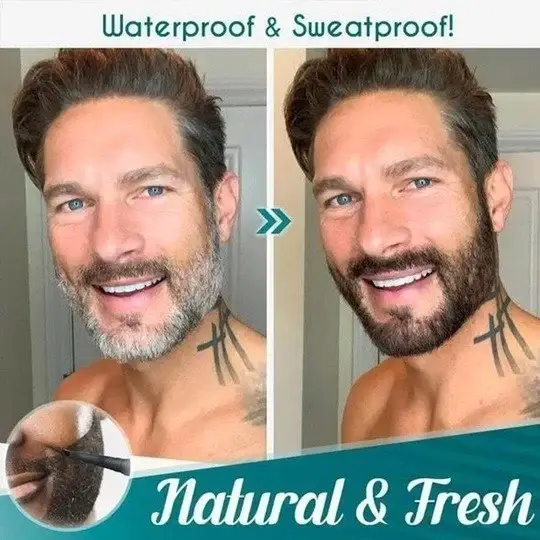 Last Day 49% OFF--Waterproof Beard Filling Pen Kit