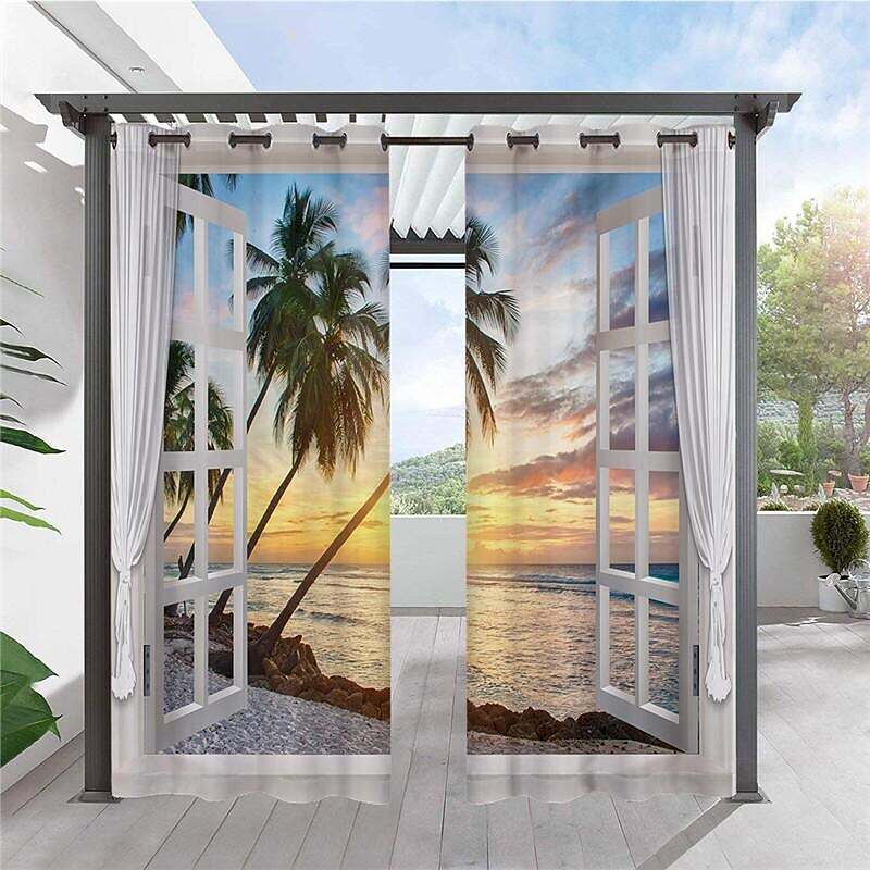 Waterproof Outdoor Curtain Privacy