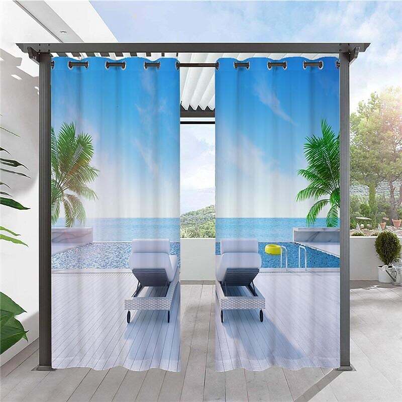 Waterproof Outdoor Curtain Privacy