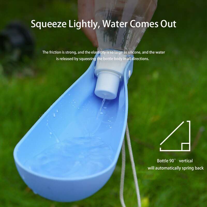 450ml Foldable PET  Water Bottle