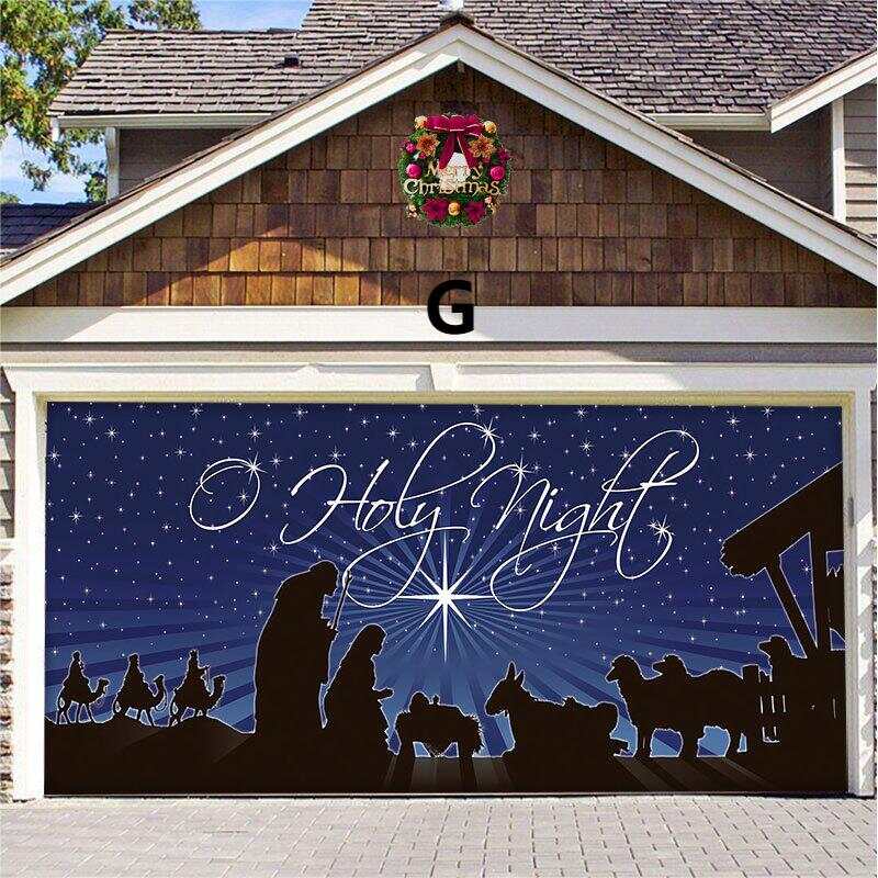 BIG SALE 49% OFF - Christmas 2023 Garage Door Decoration