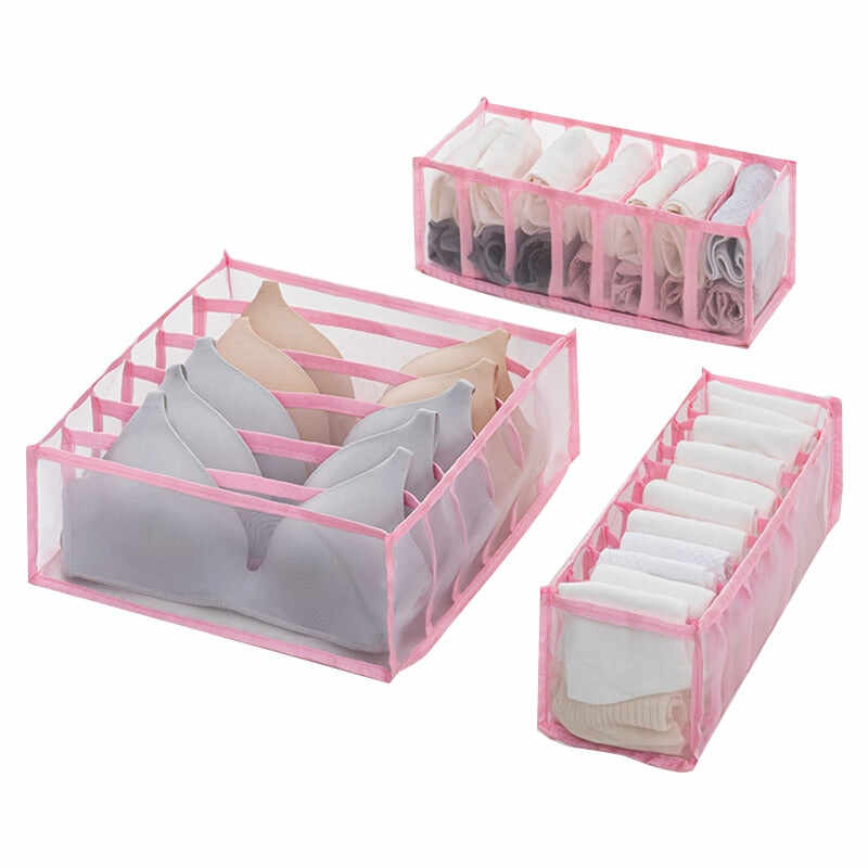 Underwear storage box compartment