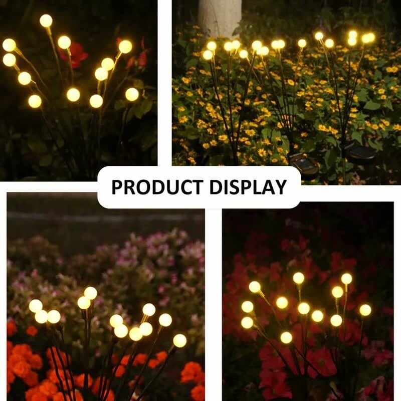 Father's Day Promotion IP65 Waterproof Solar Powered Firefly Garden Light(Buy 3 Free Shipping)